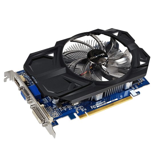 Picture of GIGABYTE GV-R7250C-2GI (REV. 4.0) RADEON R7 250 2GB DDR3 PCI-E 3.0 VIDEO CARD.