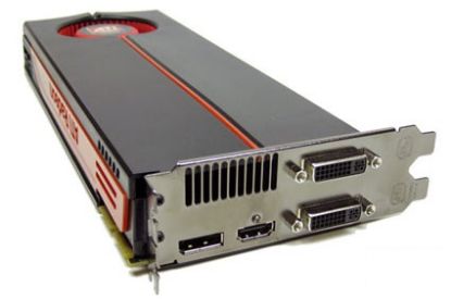 Picture of AMD HD58701GD5 ATI RADEON HD 5870 1GB GDDR5 PCI-E GRAPHICS VIDEO CARD FOR APPLE MAC PRO.