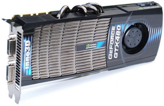 Picture of INNO3D GTX4801.5GD5 NVIDIA GEFORCE GTX 480 1.5GB GDDR5 PCI-E VIDEO CARD FOR MAC PRO.