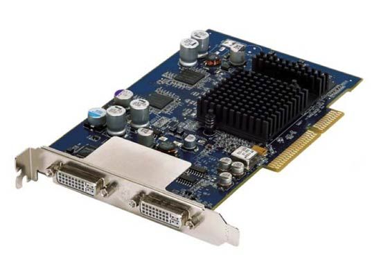 Picture of APPLE 109-73533-00 ATI RADEON 9600 PRO 256MB AGP 8X DUAL DVI PCI VIDEO CARD FOR POWERMAC G5.