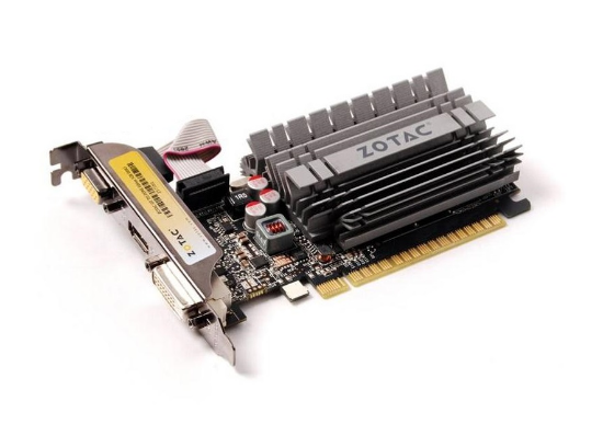 Picture of ZOTAC ZT7120120L NVIDIA GEFORCE GT 720 2GB 64-BIT DDR3 PCI EXPRESS 2.0 X16 X8 VIDEO CARD.