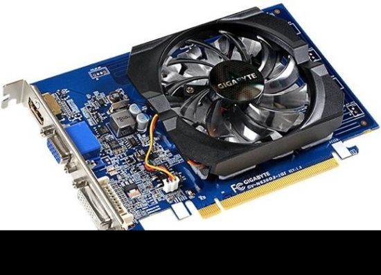 Picture of GIGABYTE GV-N630D3-1GI NVIDIA GEFORCE GT 630 1GB GDDR3 PCI E X16 VIDEO CARD.