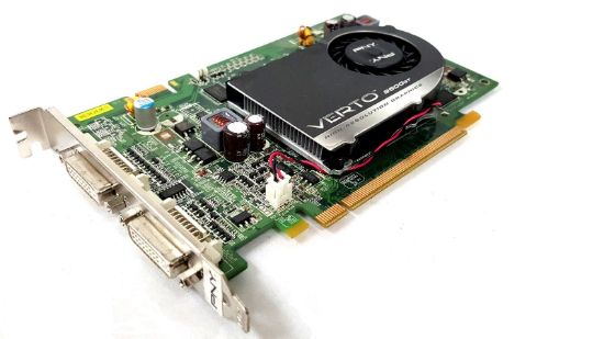 Picture of PNY GM9500GN2E1FQ NVIDIA GEFORCE 9500 GT 1GB DDR2 PCIE DUAL DVI GRAPHICS CARD.