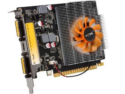 Picture of ZOTAC ZT 60412 10L NVIDIA GEFORCE GT 630 SYNERGY EDITION 1GB DDR3 PCIE-2.0 X16 VIDEO CARD.