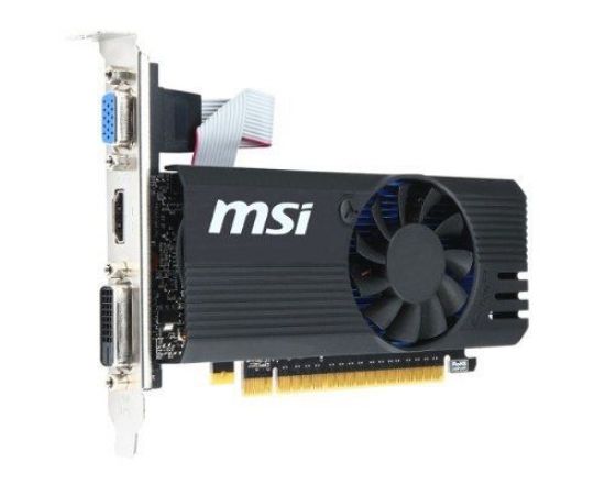 Picture of MSI N730K-2GD5LP/OC NVIDIA GEFORCE GT 730 2GB 64-BIT GDDR5 PCI EXPRESS 2.0 HDCP READY VIDEO CARD.