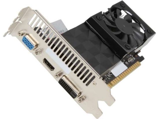 Picture of PNY VCGGT640XPB NVIDIA GEFORCE GT 640 1GB DDR3 PCI-e VIDEO CARD.