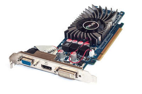 Picture of ASUS ENGT220/G/DI/1GD3(LP)/A NVIDIA GEFORCE GT 220 1GB 128-BIT GDD3 PCI-E VIDEO CARD.