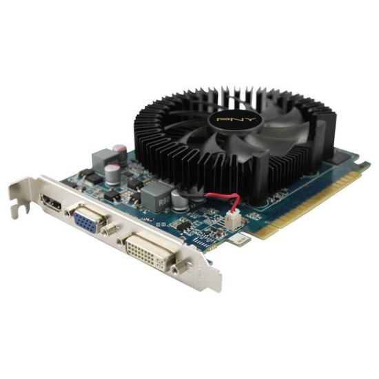 Picture of PNY RVCGGT6302XXB NVIDIA GEFORCE GT 630 2GB DDR3 PCI-E 2.0 GRAPHICS CARD.