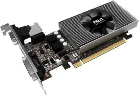 Picture of PALIT PGT7301GD5H NVIDIA GEFORCE GT730 1GB DDR5 PCI-E HDMI DVI VGA VIDEO CARD.