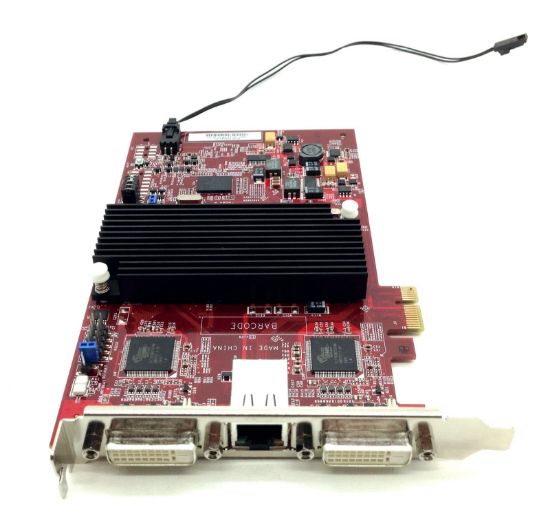 Picture of DELL WHKJK DRAC REMOTE ACCESS HOST CARD FX100 PCIe x1 VIDEO CARD.