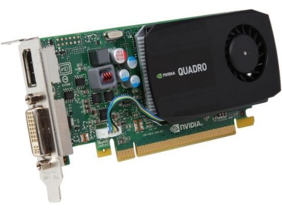 Picture of PNY VCQK420-PB NVIDIA QUADRO K420 1GB 128-BIT DDR3 PCI-E 2.0 x16 GRAPHICS CARD.