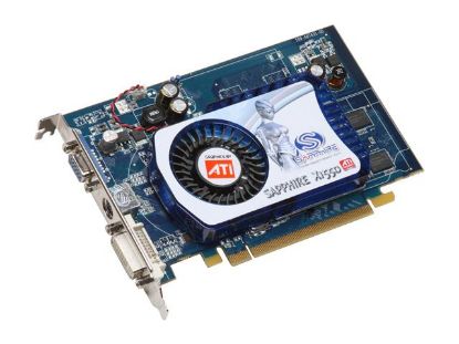 Picture of SAPPHIRE 1001 Radeon X1550 512MB (128MB on board) 64-bit GDDR2 PCI Express x16 Video Card - OEM
