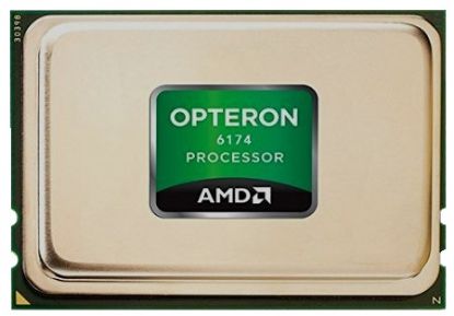 Picture of AMD 6174 OPTERON TWELVE-CORE 2.2 GHz 18 MB CACHE HT3 D1 80 W SOCKET G34 CPU PROCESSOR  