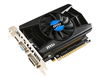 Picture of MSI N750-2GD5/OC G-SYNC Support GeForce GTX 750 2GB 128-Bit GDDR5 PCI Express 3.0 x16 HDCP Ready Video Car