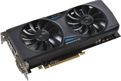 Picture of EVGA 04G P4 2976 KR NVIDIA GTX 970 GAMING ACX 2.0  4GB GDDR5 PCI-E 3.0 16x VIDEO CARD.