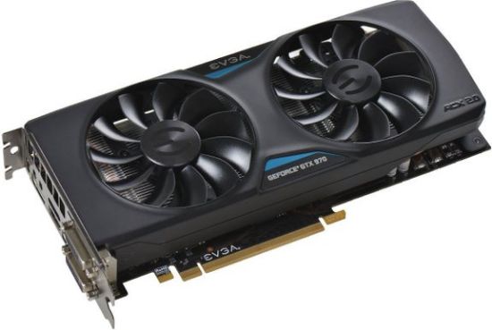 Picture of EVGA 04G-P4-2976-KR NVIDIA GTX 970 GAMING ACX 2.0  4GB GDDR5 PCI-E 3.0 16x VIDEO CARD.