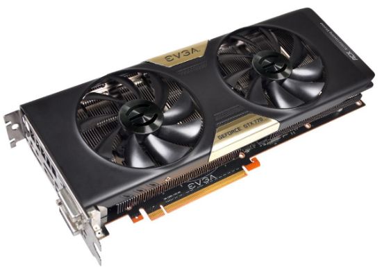 Picture of EVGA 04GP43775 GeForce GTX 770 w/ ACX Cooler 4GB 256-Bit GDDR5 PCI Express 3.0 SLI Support Video Card