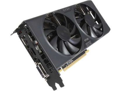 Picture of EVGA 01G P4 2757 G-SYNC Support GeForce GTX 750 1GB 128-Bit GDDR5 PCI Express 3.0 FTW w/ ACX Cooler Video Card