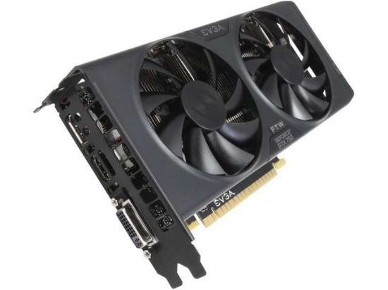 Picture of EVGA 01G-P4-2757 G-SYNC Support GeForce GTX 750 1GB 128-Bit GDDR5 PCI Express 3.0 FTW w/ ACX Cooler Video Card