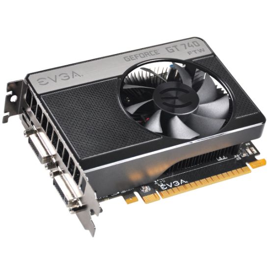 Picture of EVGA 02G-P4-3744-KR GeForce GT 740 FTW 2GB 128-Bit GDDR5 PCI Express 3.0 Video Card