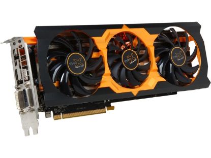 Picture of SAPPHIRE 100363-2SR Radeon R9 280X TRI-X OC (UEFI) 3GB 384-Bit GDDR5 PCI Express 3.0 CrossFireX Support Video Card