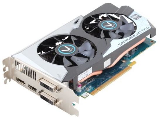 Picture of SAPPHIRE 11201-05-20G Radeon HD 7770 GHz Edition Vapor-X OC 1GB GDDR5 PCI-Express Video Card