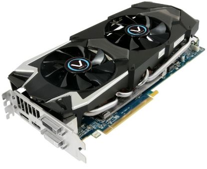 Picture of SAPPHIRE 11197-12-40G Vapor-X Radeon HD 7970 OC 3GB 384-bit GDDR5 PCI Express 3.0 x16 HDCP Ready CrossFireX Support w/Boost Video Card