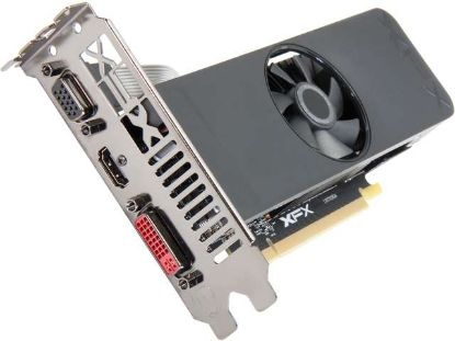 Picture of XFX R7-250A-ZLF4 Radeon R7 250 1GB 128-Bit GDDR5 PCI Express 3.0 HDCP Ready CrossFireX Support Low Profile Ready Video Card